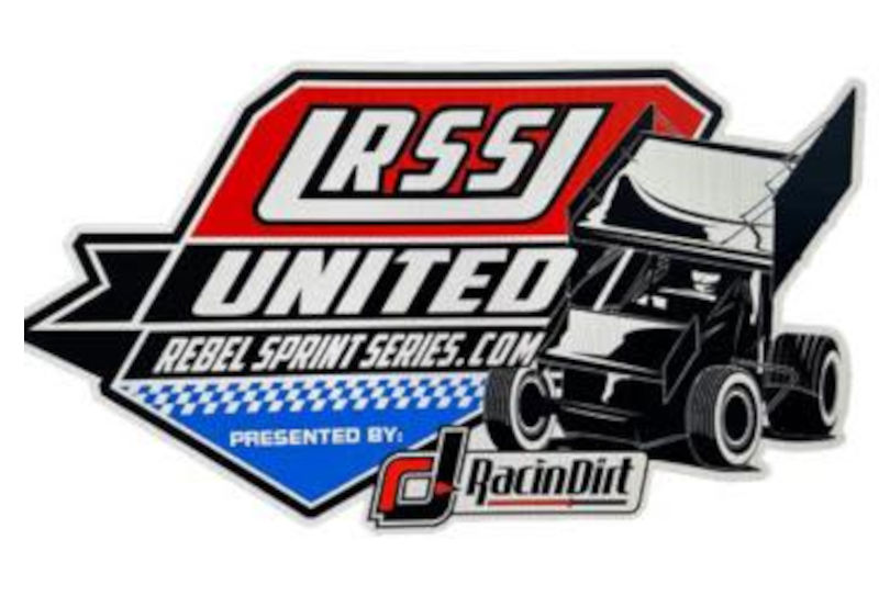 URSS - United Rebel Sprint Series dirt track racing organization logo