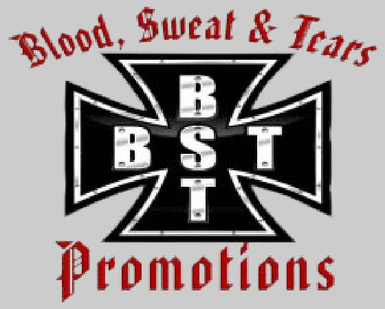 BST - Blood Sweat and Tears Racing Series dirt track racing organization logo