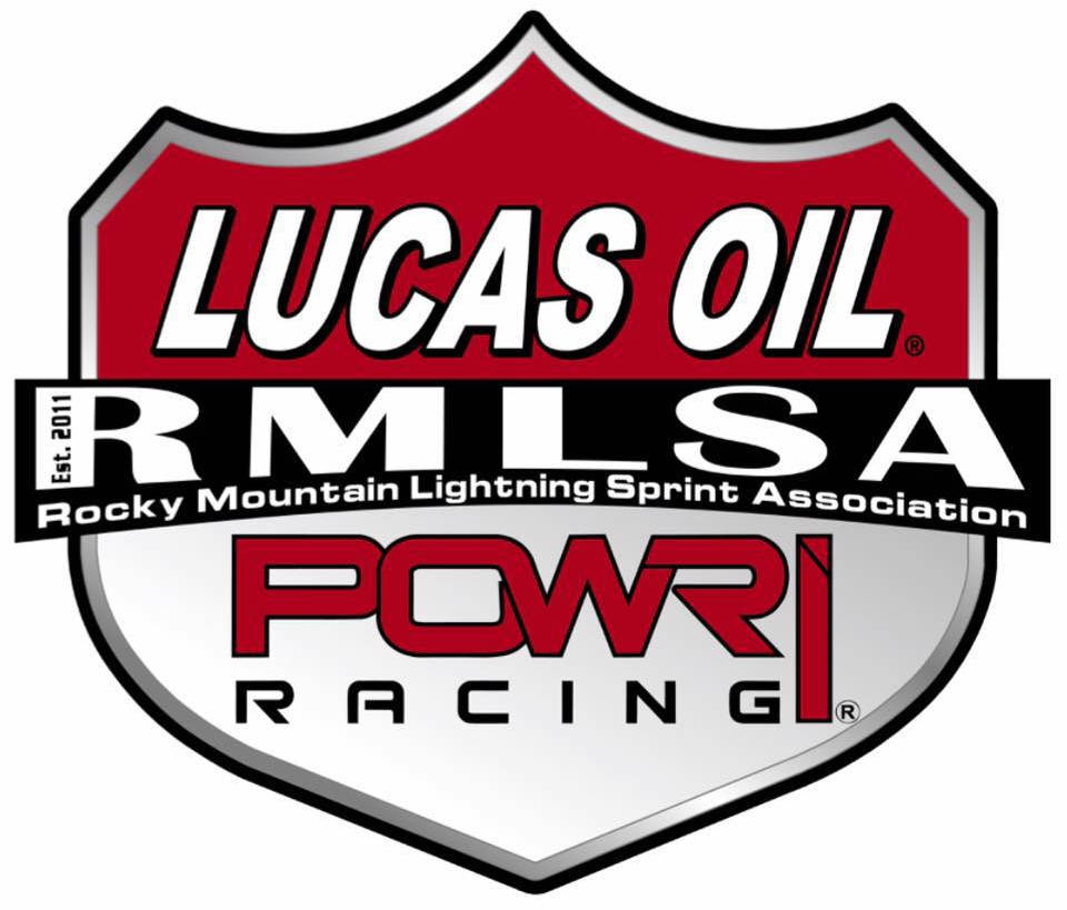RMLSA - Rocky Mountain Lightning Sprint Association dirt track racing organization logo