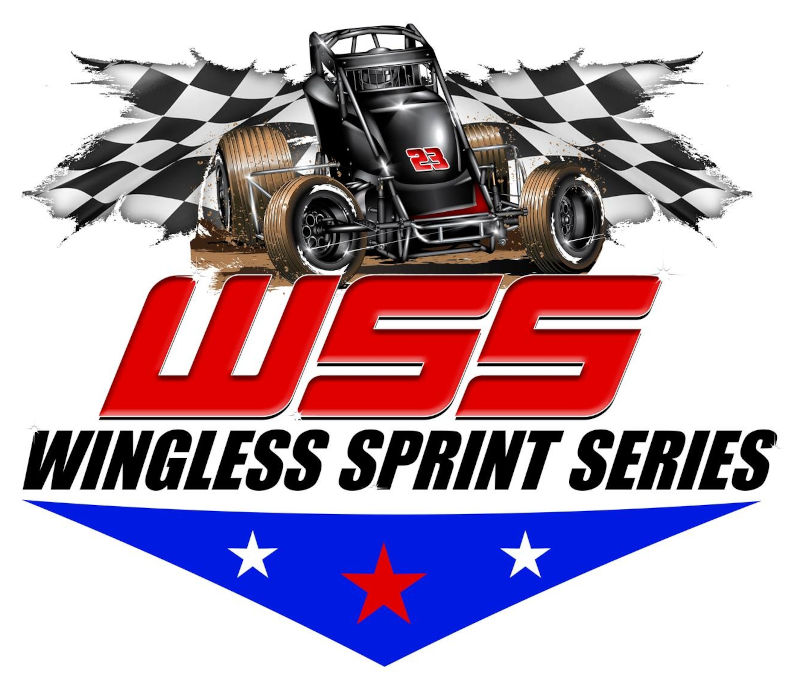 WSS - Wingless Sprint Series dirt track racing organization logo