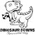 Dinosaur Downs Speedway race track logo