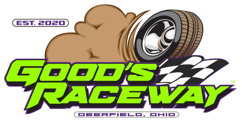 Goods Raceway race track logo