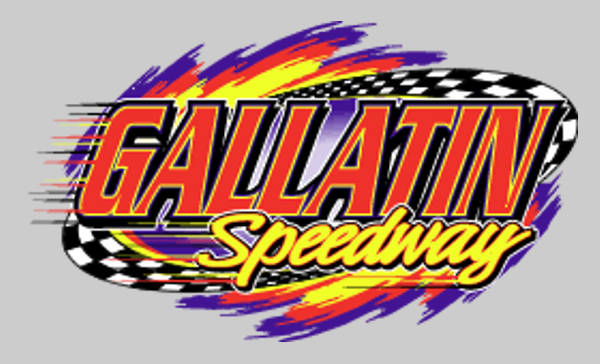 Gallatin Speedway race track logo
