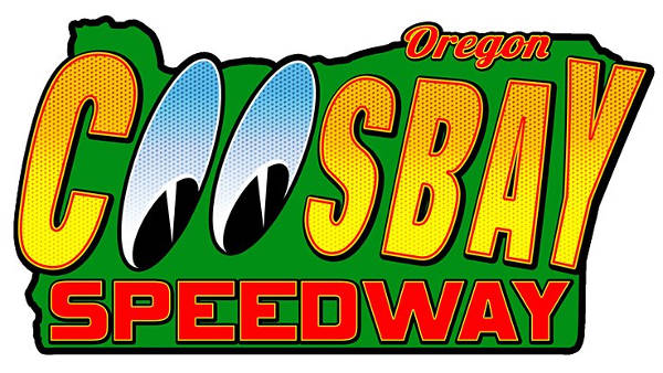 Coos Bay Speedway race track logo