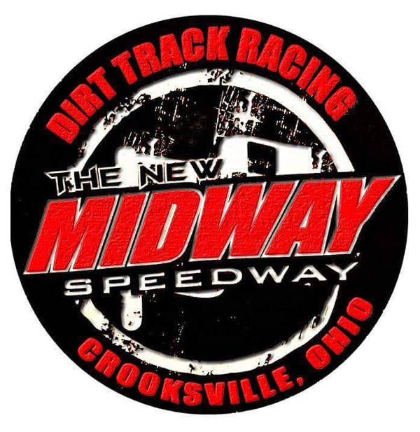 Midway Speedway race track logo