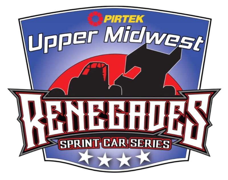 UMSS - Upper Midwest Sprint Car Series dirt track racing organization logo