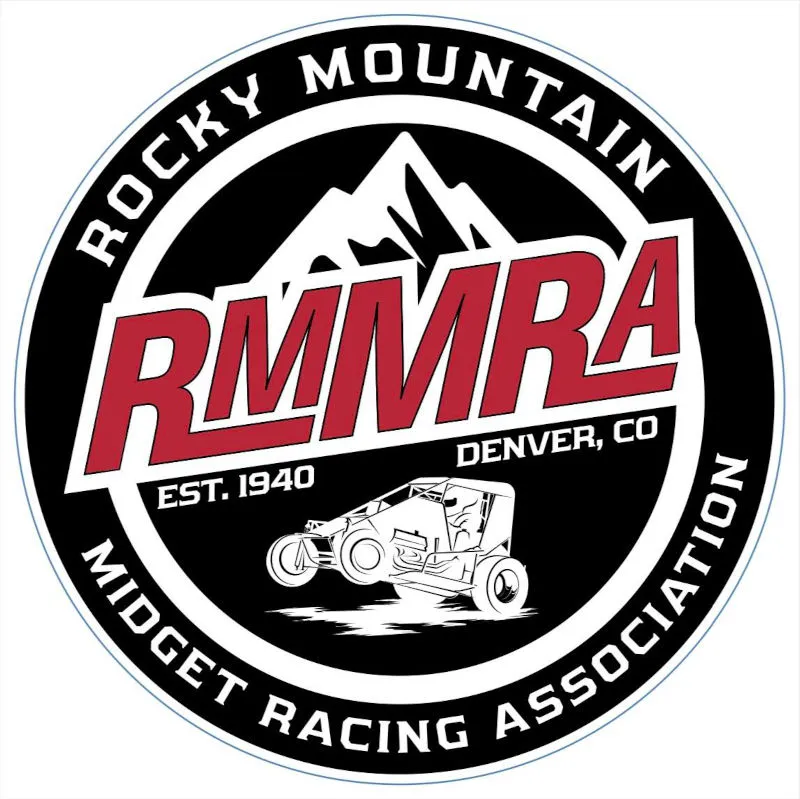 RMMRA - Rocky Mountain Midget Racing Association dirt track racing organization logo