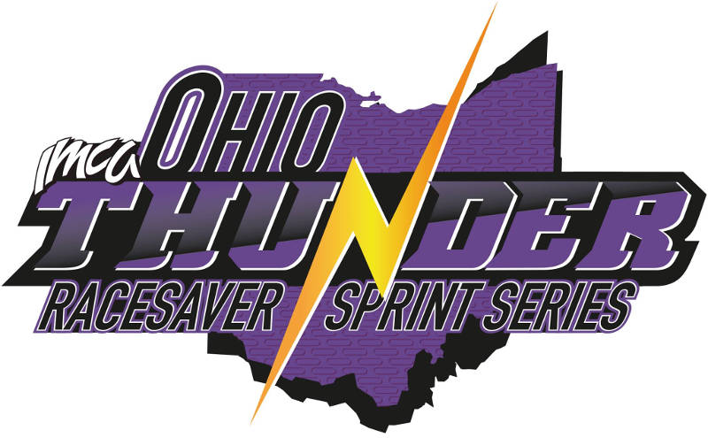 OTIRSCS - Ohio Thunder IMCA Racesaver Sprint Car Series dirt track racing organization logo