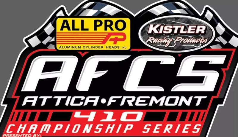 AFCS - Attica Fremont Championship Series dirt track racing organization logo