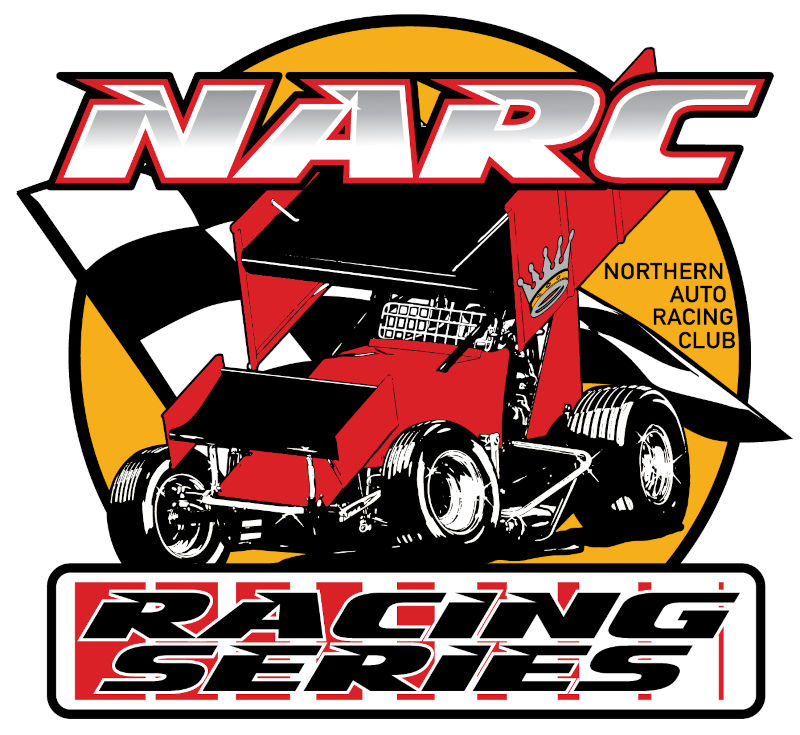 NARC - Northern Auto Racing Club dirt track racing organization logo