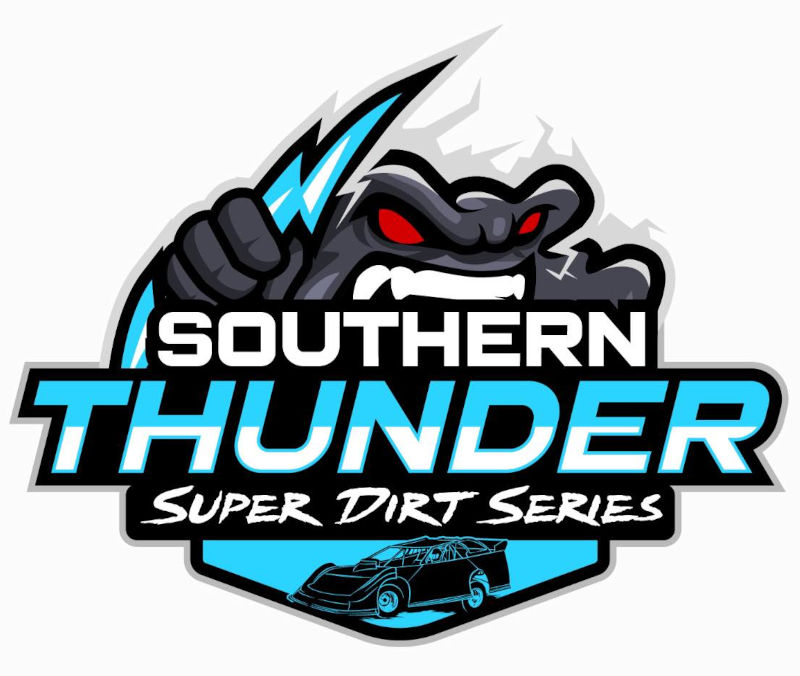 STSDS - Southern Thunder Super Dirt Series dirt track racing organization logo