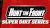 HTFSeries - Hunt the Front Super Dirt Series dirt track racing organization logo