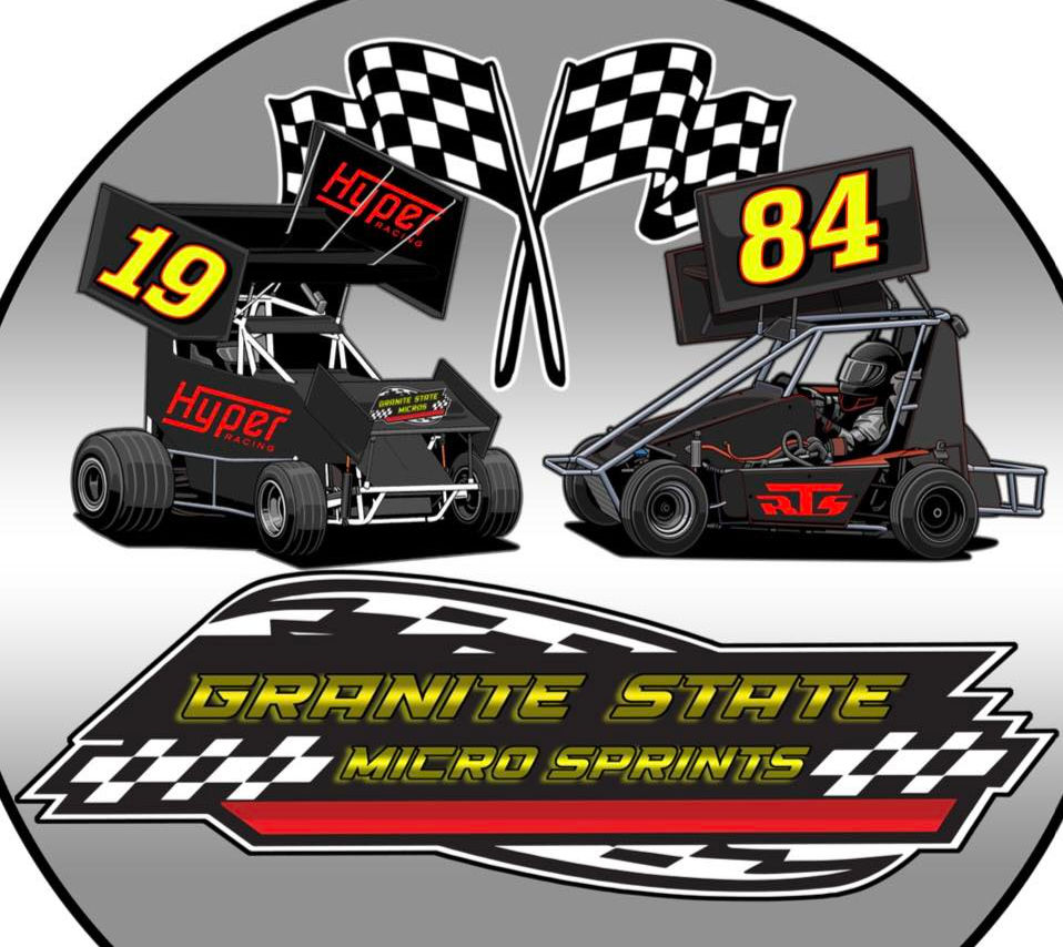 GSMS - Granite State Micro Sprints dirt track racing organization logo
