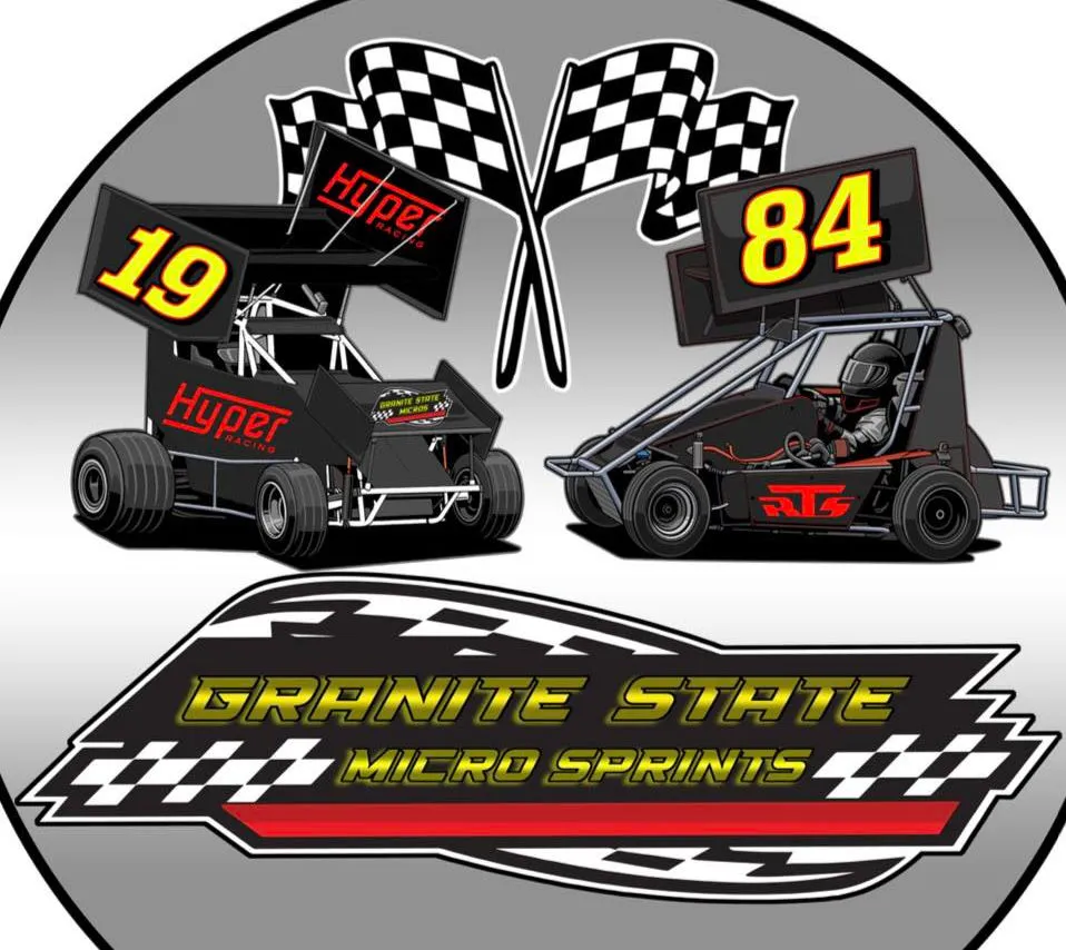 GSMS - Granite State Micro Sprints dirt track racing organization logo