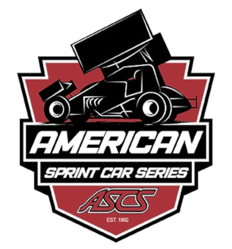ASCS - American Sprint Car Series dirt track racing organization logo