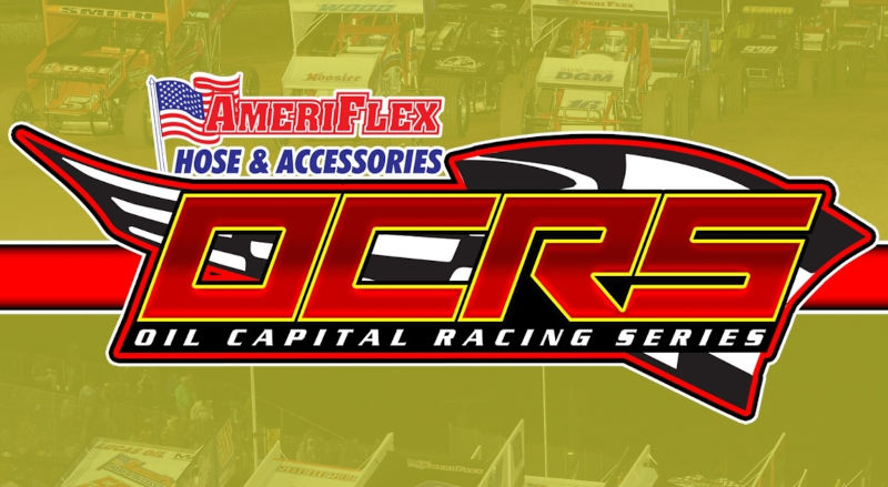 OCRS - Oil Capital Racing Series dirt track racing organization logo