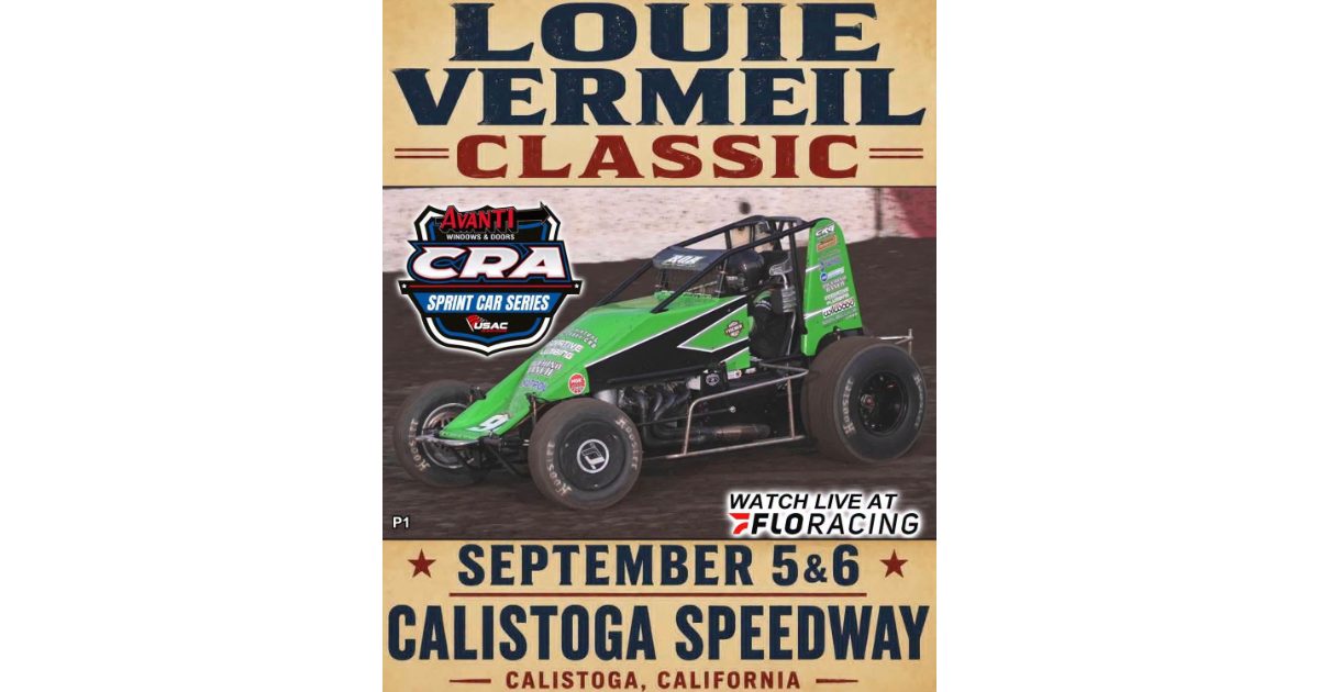 Brody Roa Returns to His Favorite West Coast Track This Saturday and Sunday