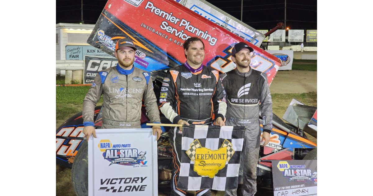 Cap Henry Scores 15th Career All Star Win After Winning Night One of Jim Ford Classic at Fremont Speedway
