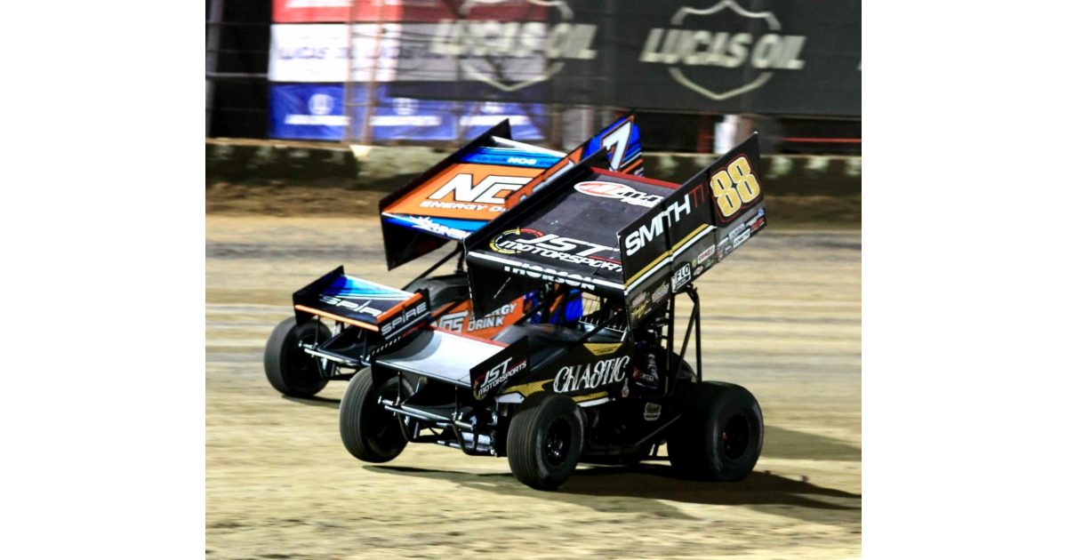 Thorson, Kreisel earn emotional victories in 16th annual Hockett-McMillin Memorial at Lucas Oil Speedway