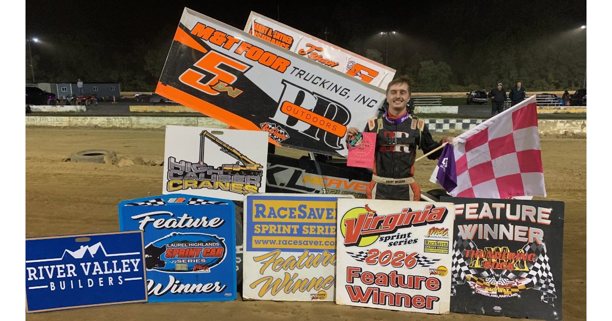 Virginia Sprint Series Laurel Highlands Sprint Series IMCA RaceSaver Sprint Series Thundering Rock Raceway Cumberland, Maryland Saturday October 3rd, 2026 Dream Weaver's