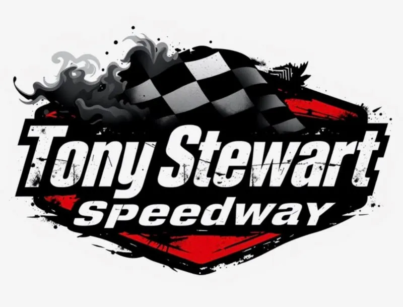 Tony Stewart Speedway race track logo