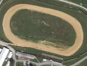 Scott County Fairgrounds race track logo