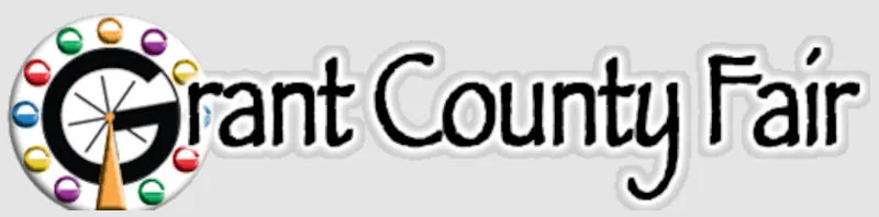 Grant County Fair race track logo