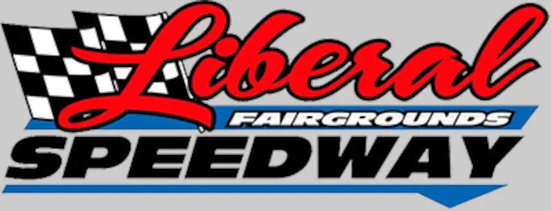 Liberal Fairgrounds Speedway race track logo