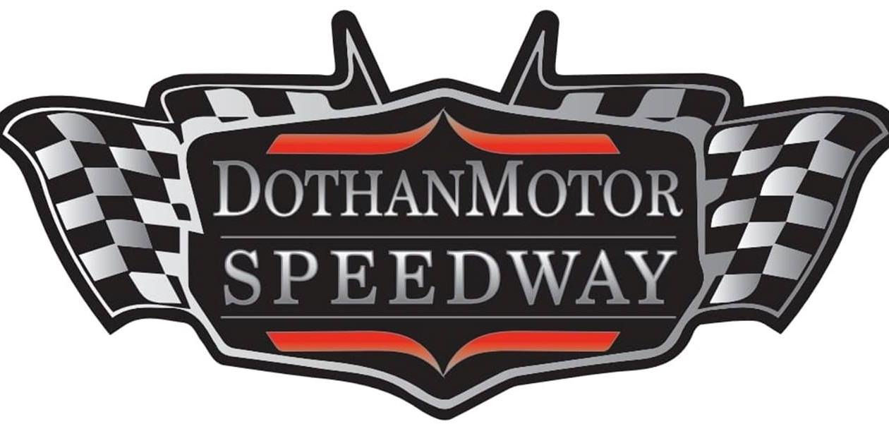 Dothan Motor Speedway race track logo