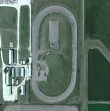 Osborne County Speedway race track logo
