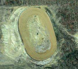 Bartlesville Speedway race track logo