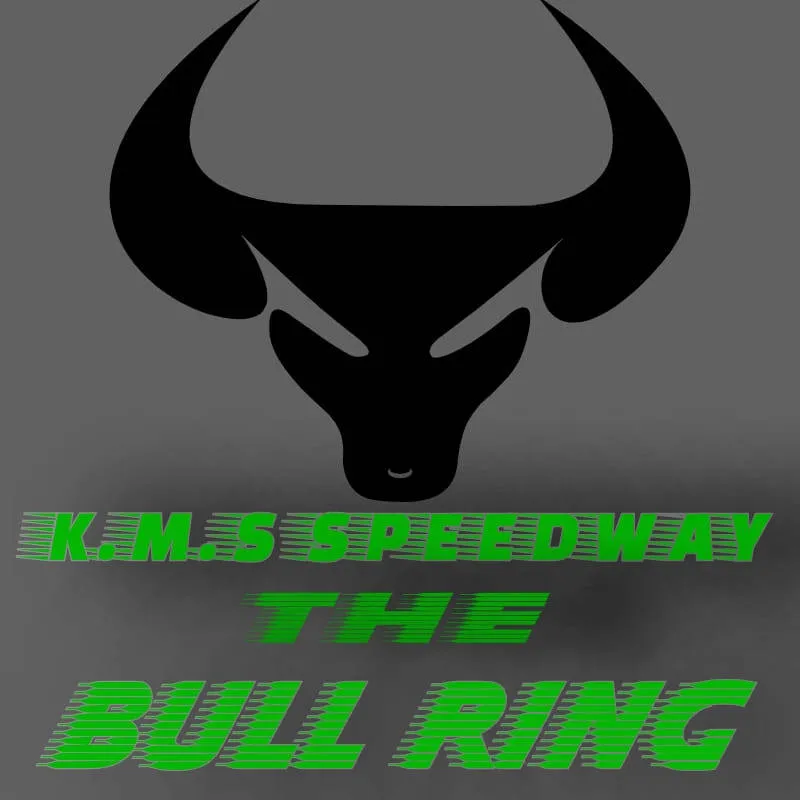 Kiamichi Mountain Speedway race track logo