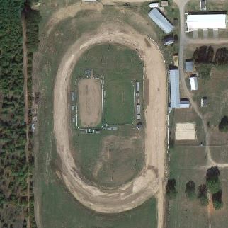 Amherst Speedway race track logo