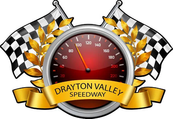 Drayton Valley Speedway race track logo