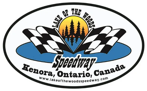 Lake of the Woods Speedway race track logo