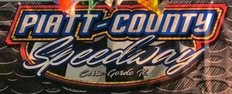 Piatt County Speedway race track logo