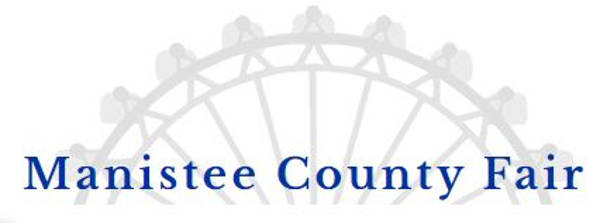 Manistee County Fairgrounds race track logo