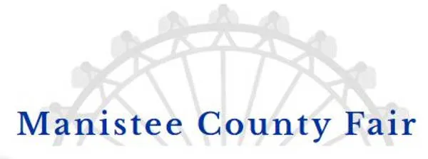 Manistee County Fairgrounds race track logo