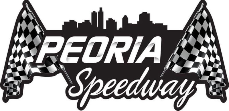 Peoria Speedway race track logo