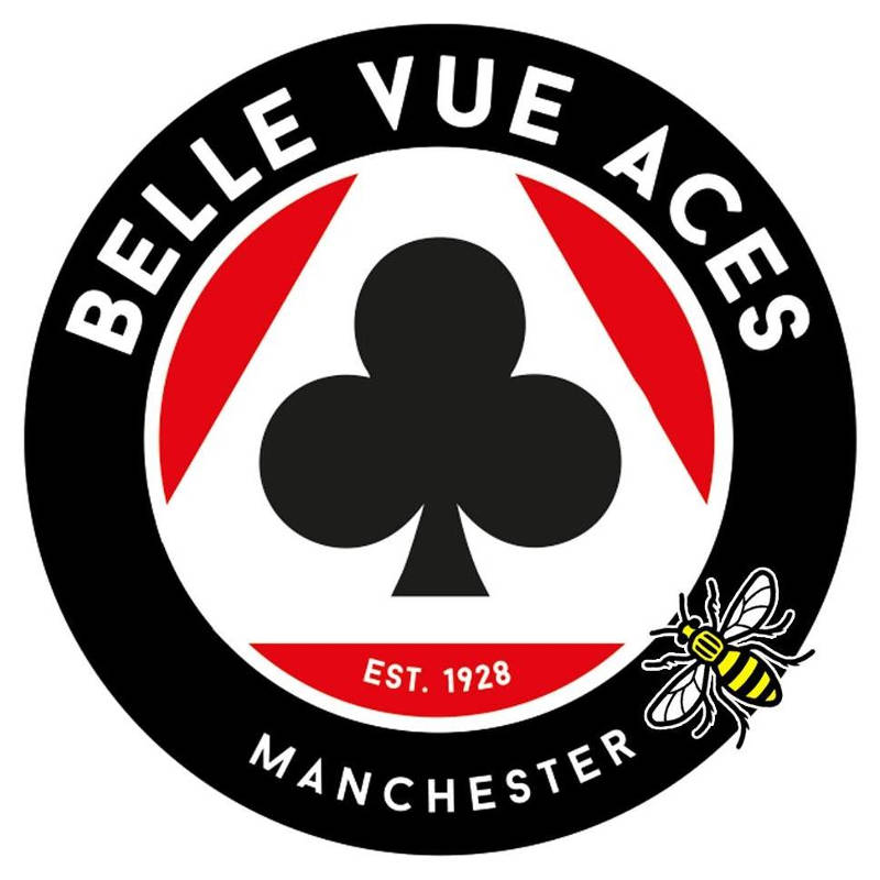 Belle Vue Speedway race track logo