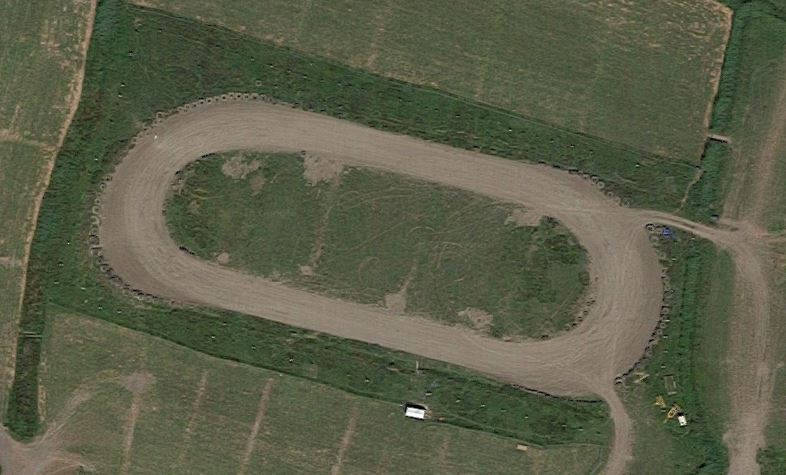 St Brides Bangers race track logo