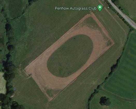 Penhow Autograss club race track logo