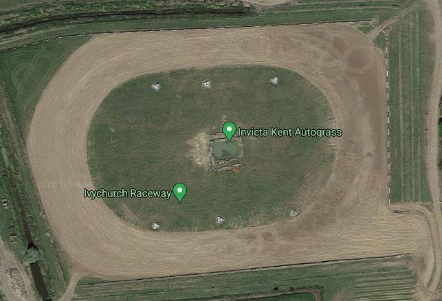 Invicta Kent Autograss race track logo