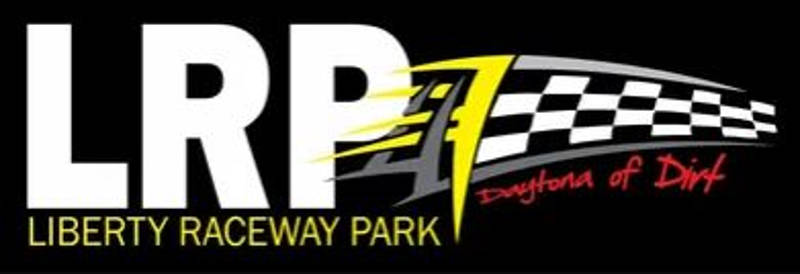 Liberty Raceway Park race track logo