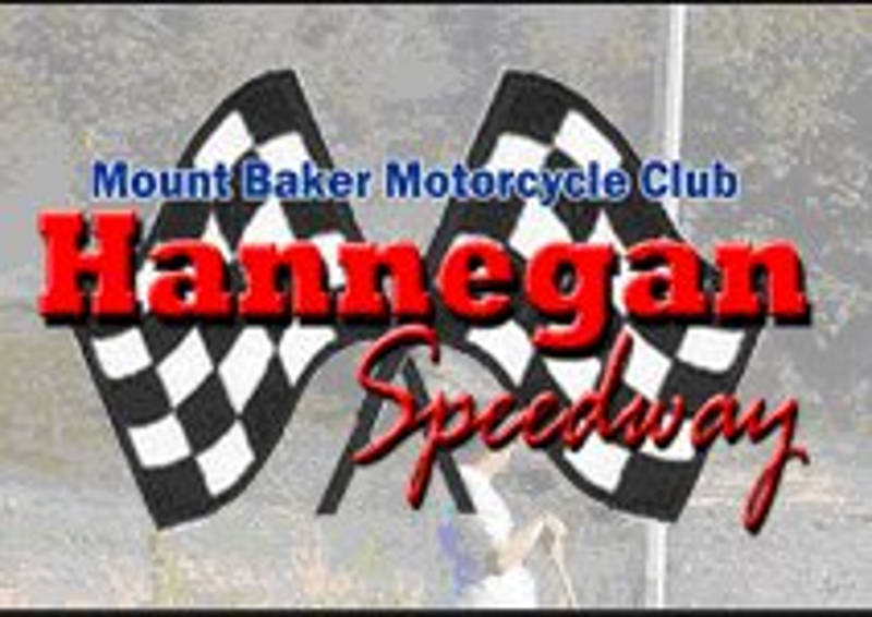 Hannegan Speedway race track logo