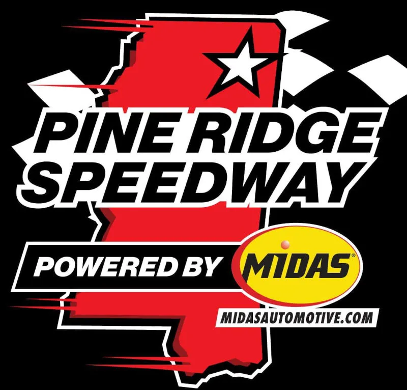Pine Ridge Speedway race track logo