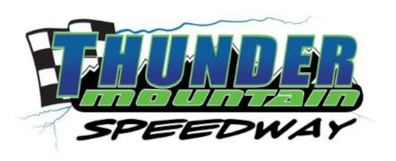 Thunder Mountain Speedway race track logo