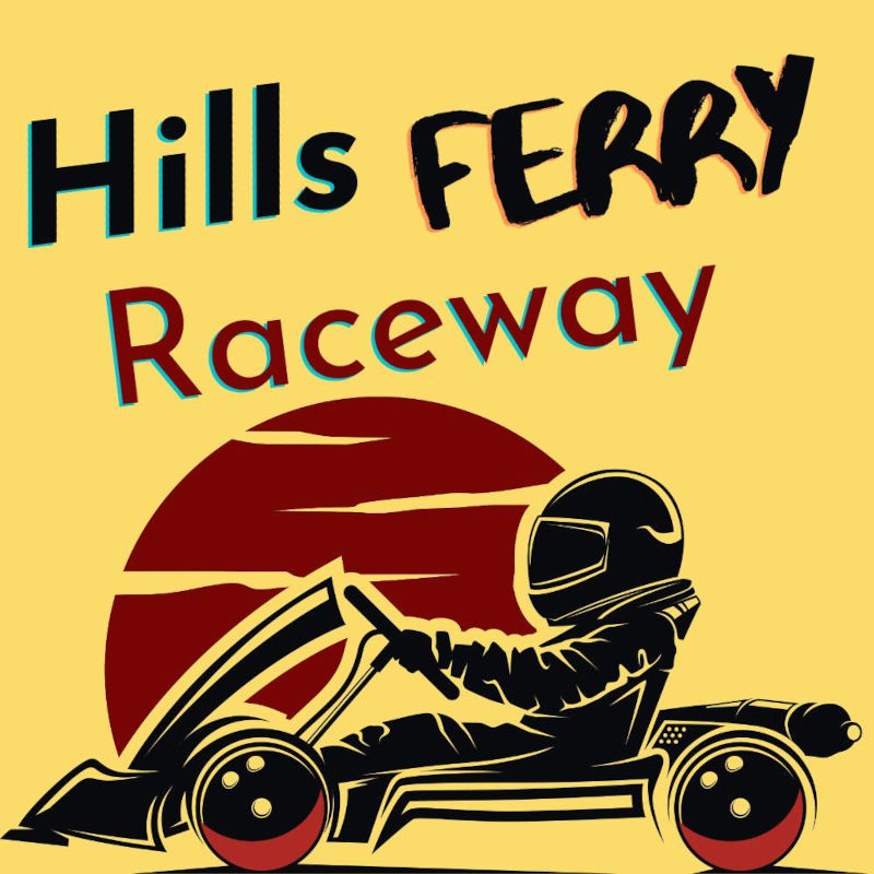Hills Ferry Raceway  race track logo