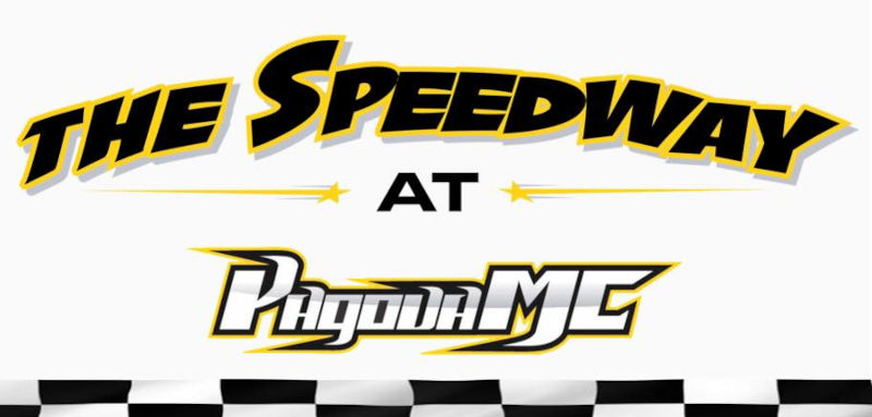 Pagoda Speedway race track logo