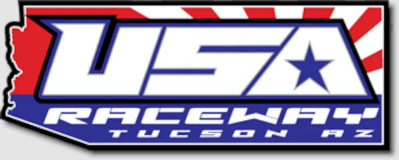 USA Raceway race track logo